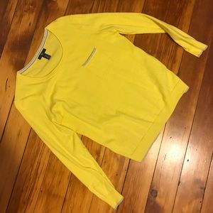 Gap Sweater Yellow w/Grey - Lightly Worn